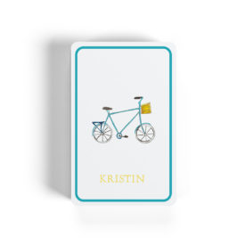 bicycle image adorns classic playing cards