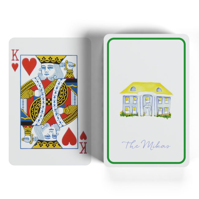 house classic playing cards