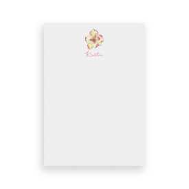 magnolia classic notepad printed on White paper.